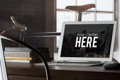 5 PSD screen mockups