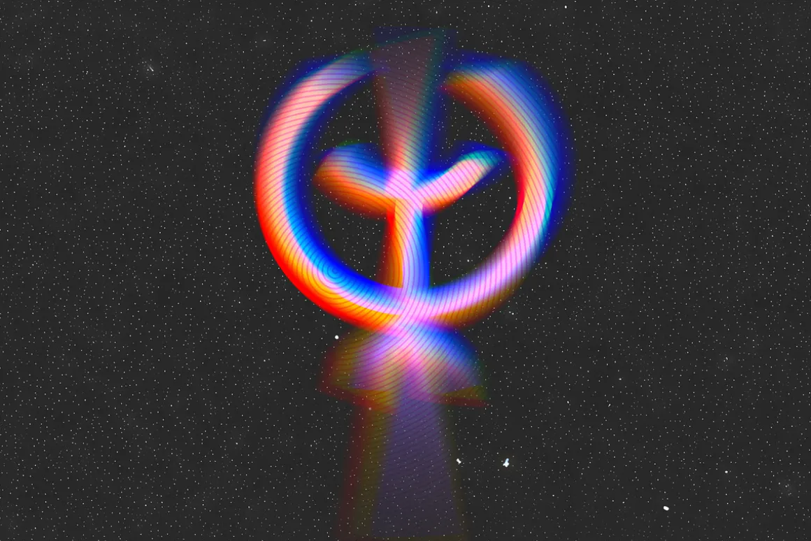 Psychedelic Warp Dissolve Text Effec