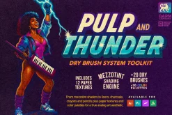 Pulp & Thunder Dry Kit (Procreate)