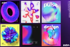 Pulse 287 PNG Elements + 30 Posters