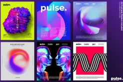 Pulse 287 PNG Elements + 30 Posters