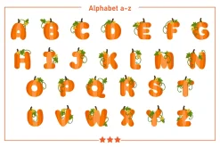 Pumpkin Color Fonts