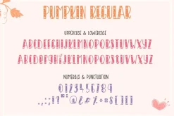 Pumpkin - Cute Decorative Font