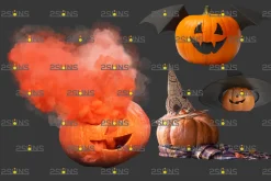 100 Pumpkins Halloween Photo overlay