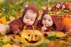 100 Pumpkins Halloween Photo overlay