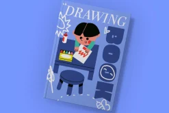 Purple Kindergarten Illustration Set