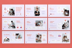 Purple Company Business PPT
