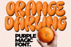 Purple Magic - 3D SVG Font