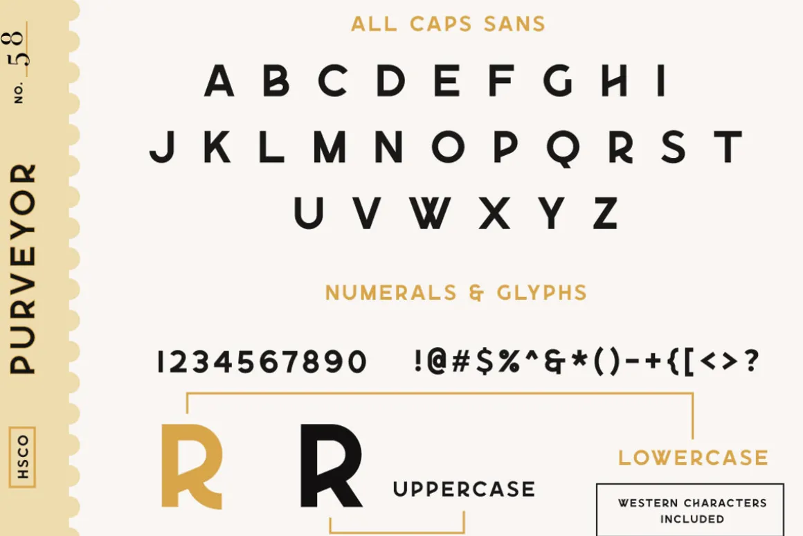 Purveyor - 8 Fonts Included