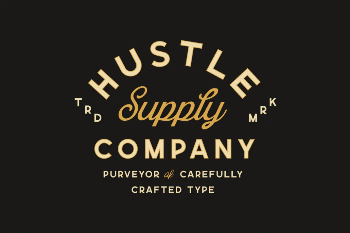 Purveyor - 8 Fonts Included