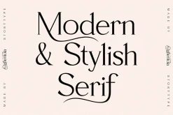 Qafientola A Modern Stylish Serif