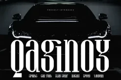 Qaginoy - Car Racing Font