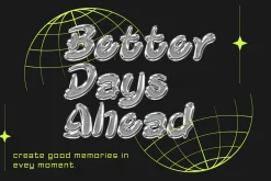 Qebox Chrome - 3D SVG Font