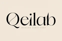 Qeilab Modern Serif Font