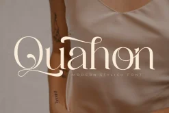 Quahon Modern Stylish Font