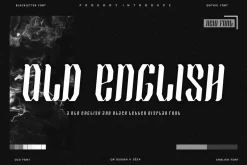 Quantune - Old English Font