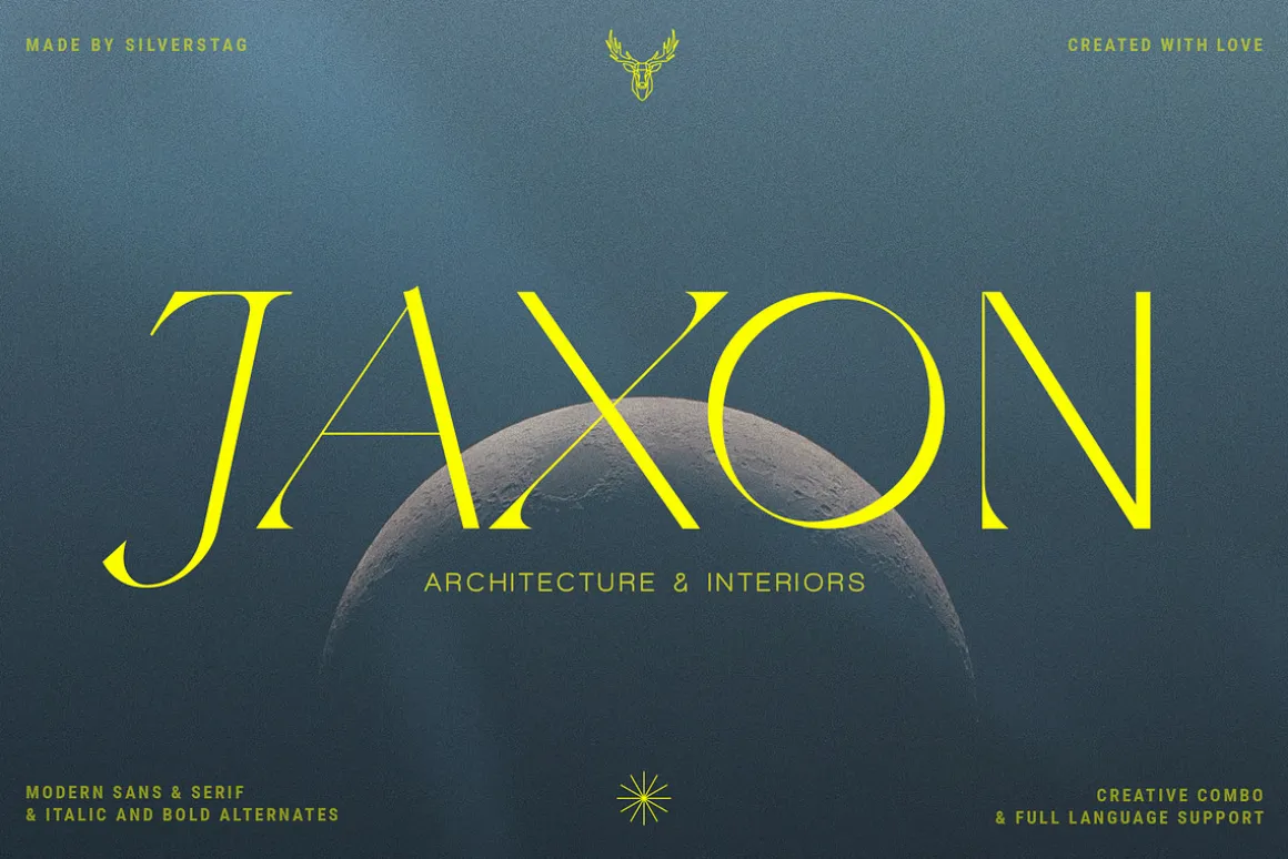 Quarx - Sans & Serif Modern Font Duo