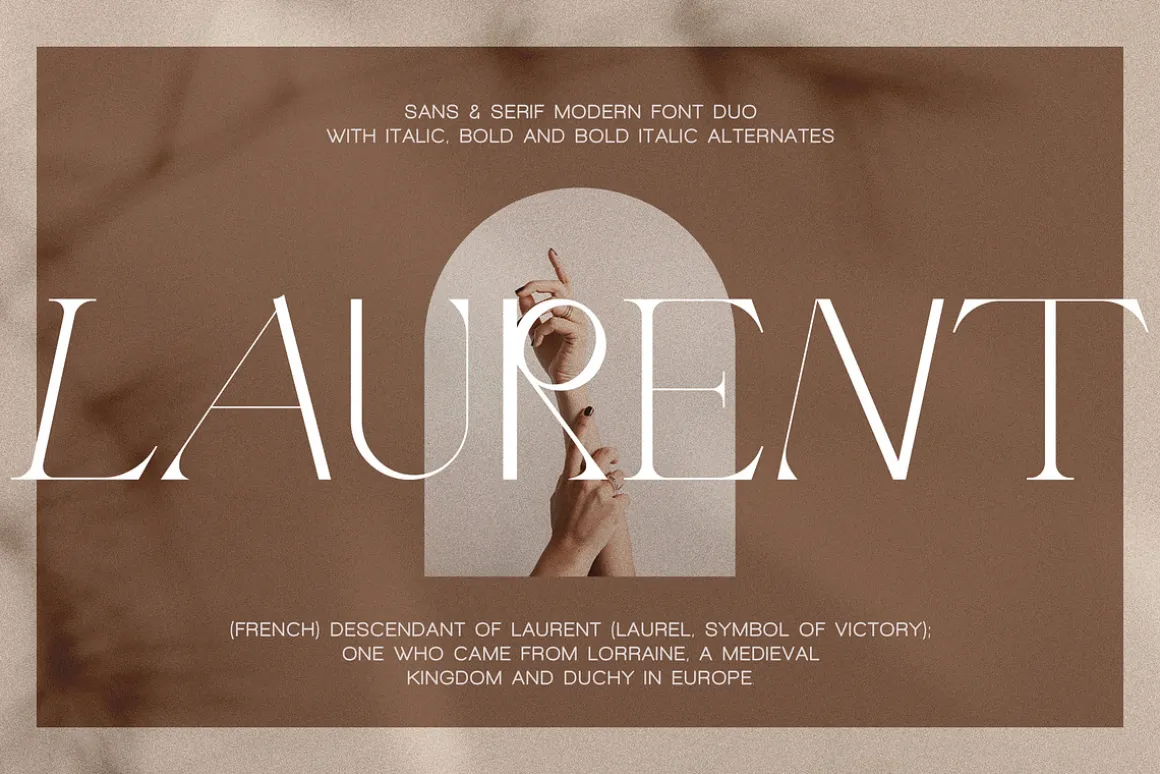 Quarx - Sans & Serif Modern Font Duo