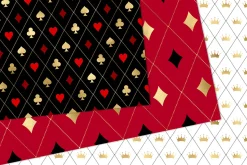Queen of Hearts Digital Paper