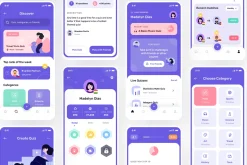 Queezy - Quiz App Mobile UI Kit