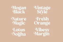Quick Beach - Modern Retro Serif