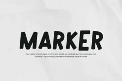 Quicro Marker Font