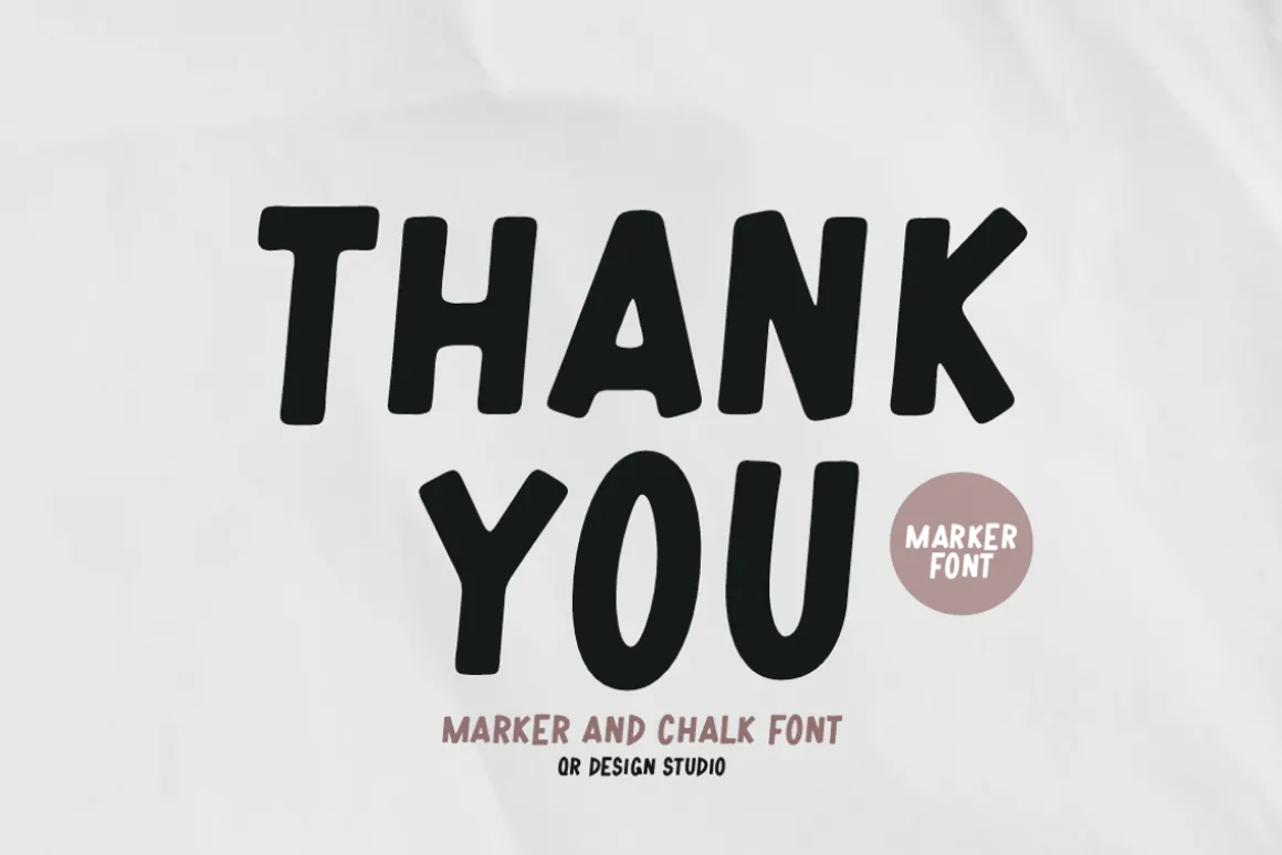 Quicro Marker Font