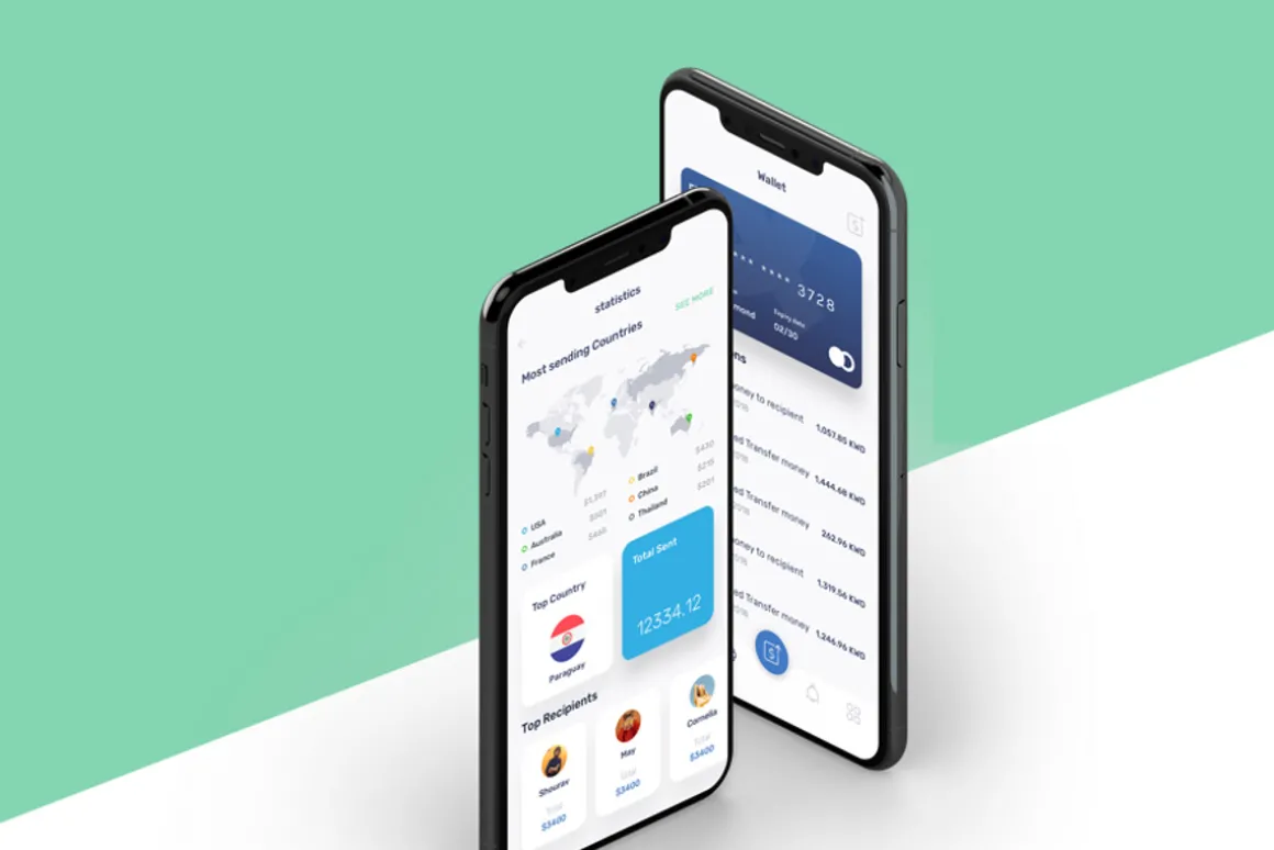 Quikpay Remittance IOS app ui kit