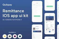 Quikpay Remittance IOS app ui kit