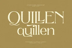 Quillen Modern Classic Serif Font LS