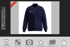 Quilted Jacket Mockup