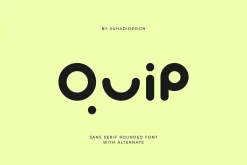 Quip - Sans Serif Rounded Alternate
