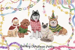 Quirky Christmas Party Whimsy