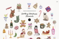 Quirky Christmas Party Whimsy