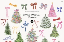 Quirky Christmas Party Whimsy