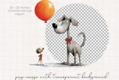 Quirky Dog Clipart Bundle