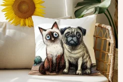 Quirky Dogs & Cats Illustrations