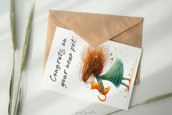 Quirky Girl Clip art