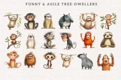 Quirky Rainforest Animals
