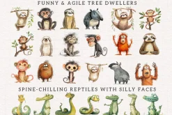 Quirky Rainforest Animals