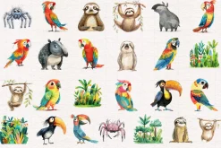 Quirky Rainforest Animals