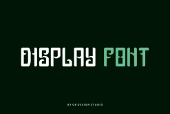 Qujonge - Artdeco Font
