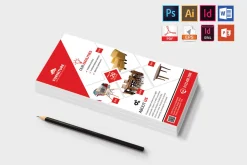 Rack Card | Furniture Shop DL Flyer