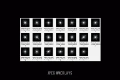 Radial Glow Burst Light Overlay PNG