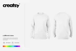 Raglan Longsleeve Mockup Set