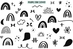 Rainbow Dreams | Font with Extras