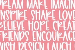 Rainbow Dreams | Font with Extras