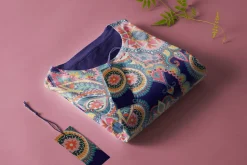 Rainbow paisley