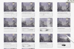 Rain Effects Brushes Procreate