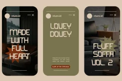 Rainke - Modern Furniture Brand Font